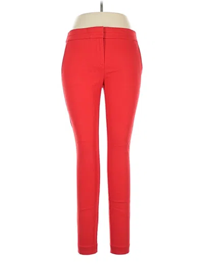 Pre-owned Ann Taylor Loft Casual Pants In Red