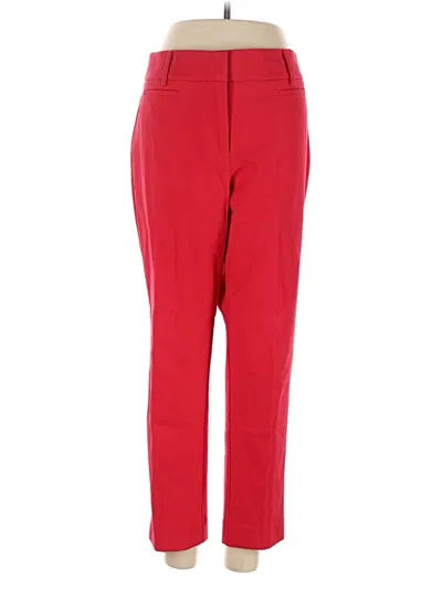 Ann Taylor Loft Casual Pants In Red