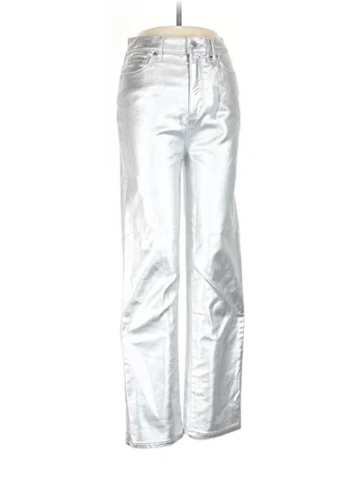 Ann Taylor Loft Casual Pants In Silver
