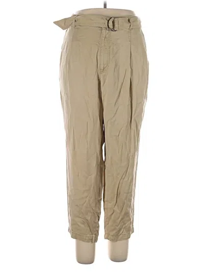 Pre-owned Ann Taylor Loft Casual Pants In Tan