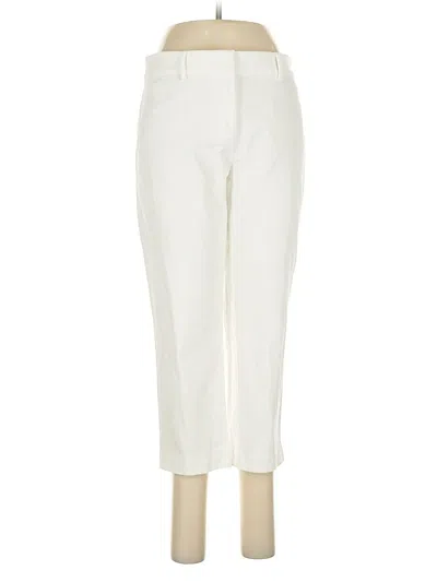 Pre-owned Ann Taylor Loft Casual Pants In White