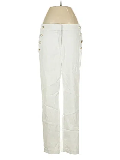 Pre-owned Ann Taylor Loft Casual Pants In White