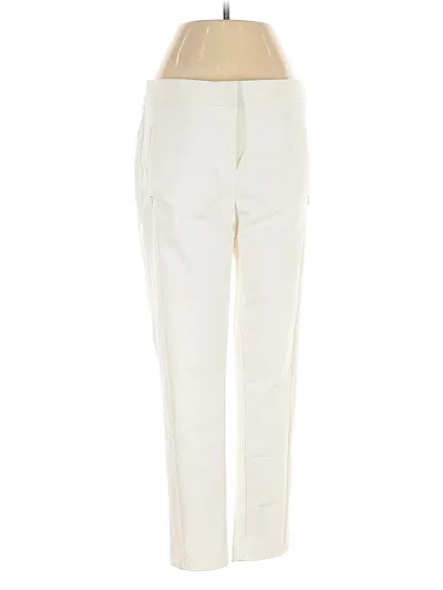 Pre-owned Ann Taylor Loft Casual Pants In White