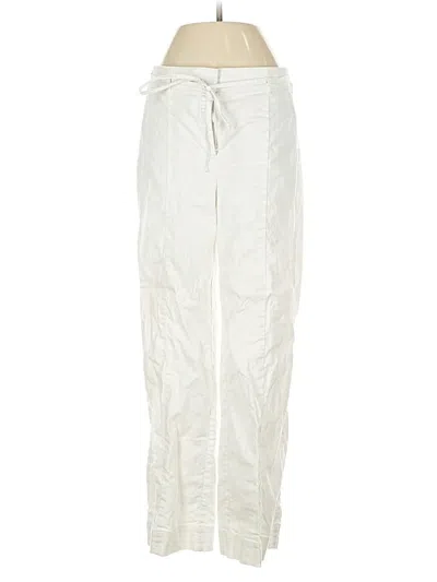 Pre-owned Ann Taylor Loft Casual Pants In White