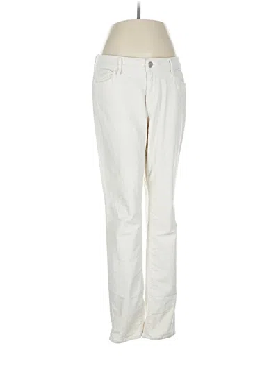 Pre-owned Ann Taylor Loft Casual Pants In White