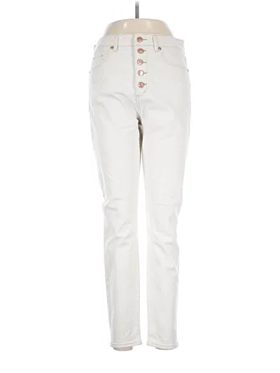 Pre-owned Ann Taylor Loft Casual Pants In White