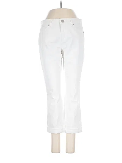 Pre-owned Ann Taylor Loft Casual Pants In White