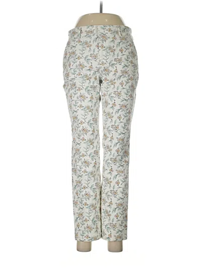 Pre-owned Ann Taylor Loft Casual Pants In White
