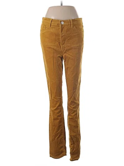 Pre-owned Ann Taylor Loft Casual Pants In Yellow