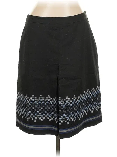 Pre-owned Ann Taylor Loft Casual Skirt In Black