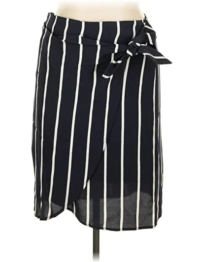 Ann Taylor Loft Casual Skirt In Black