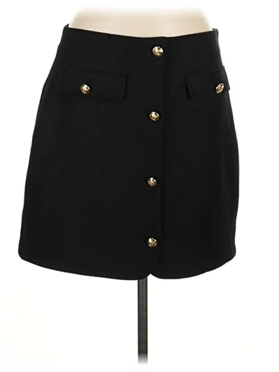 Ann Taylor Loft Casual Skirt In Black