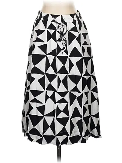 Pre-owned Ann Taylor Loft Casual Skirt In Black