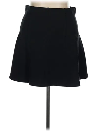 Pre-owned Ann Taylor Loft Casual Skirt In Black