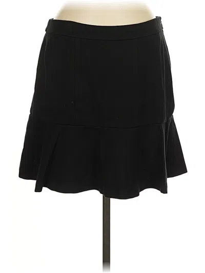 Pre-owned Ann Taylor Loft Casual Skirt In Black
