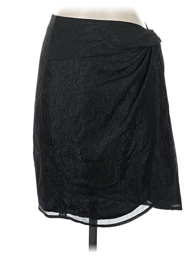 Pre-owned Ann Taylor Loft Casual Skirt In Black