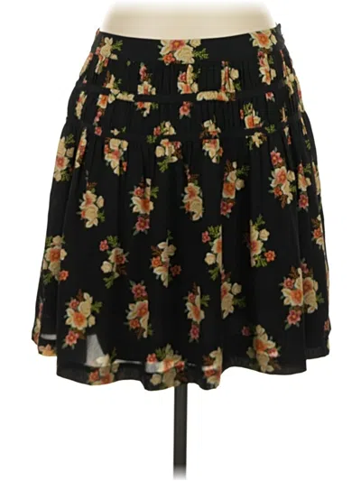Pre-owned Ann Taylor Loft Casual Skirt In Black