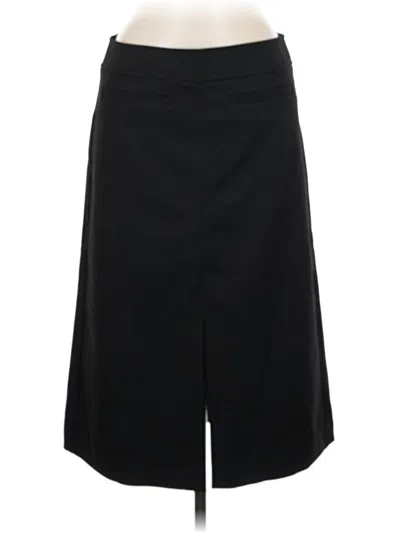 Ann Taylor Loft Casual Skirt In Black