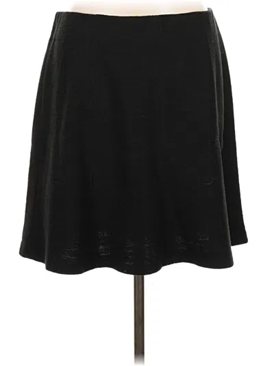 Pre-owned Ann Taylor Loft Casual Skirt In Black
