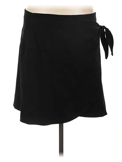 Pre-owned Ann Taylor Loft Casual Skirt In Black