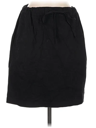 Pre-owned Ann Taylor Loft Casual Skirt In Black