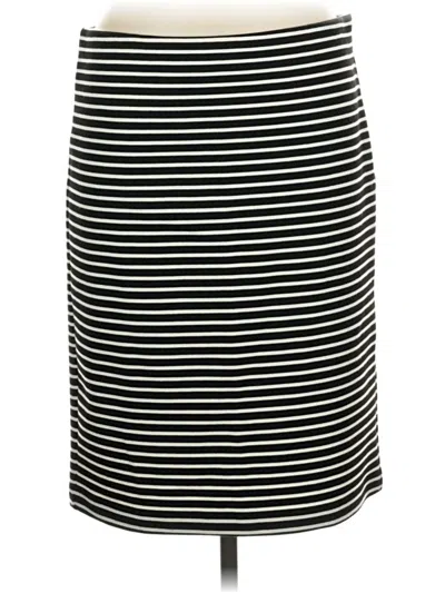 Pre-owned Ann Taylor Loft Casual Skirt In Black