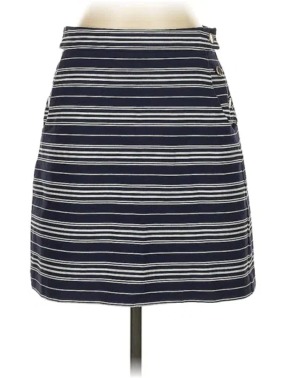 Pre-owned Ann Taylor Loft Casual Skirt In Blue