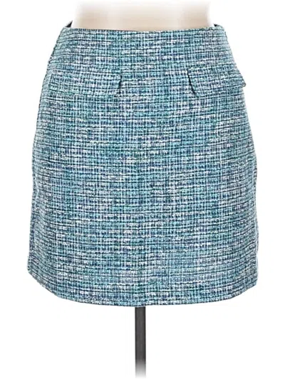 Ann Taylor Loft Casual Skirt In Blue