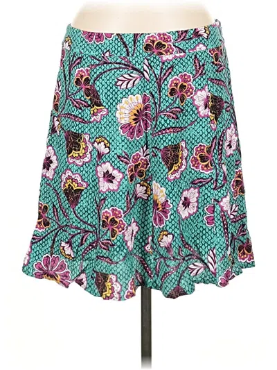 Ann Taylor Loft Casual Skirt In Blue