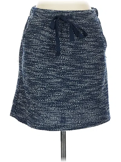 Pre-owned Ann Taylor Loft Casual Skirt In Blue