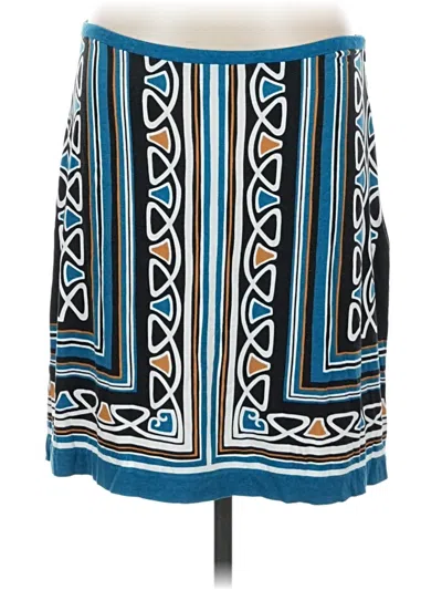 Pre-owned Ann Taylor Loft Casual Skirt In Blue