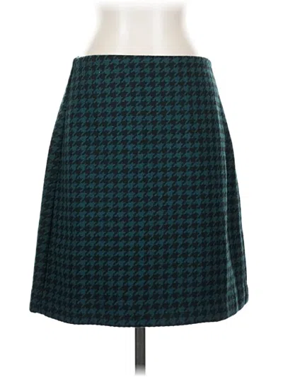 Ann Taylor Loft Casual Skirt In Blue