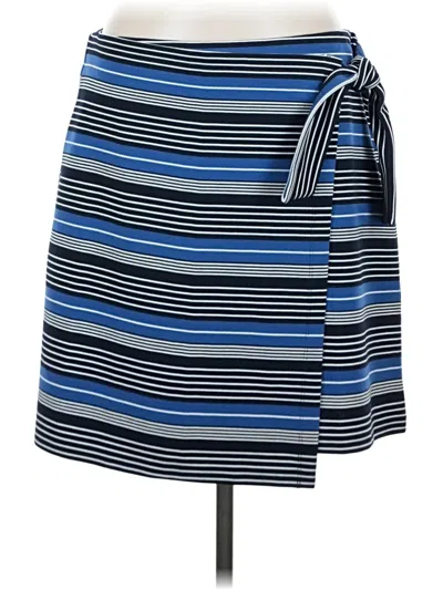 Ann Taylor Loft Casual Skirt In Blue