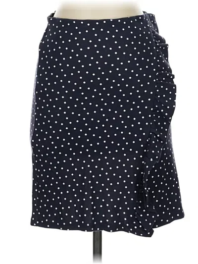 Pre-owned Ann Taylor Loft Casual Skirt In Blue