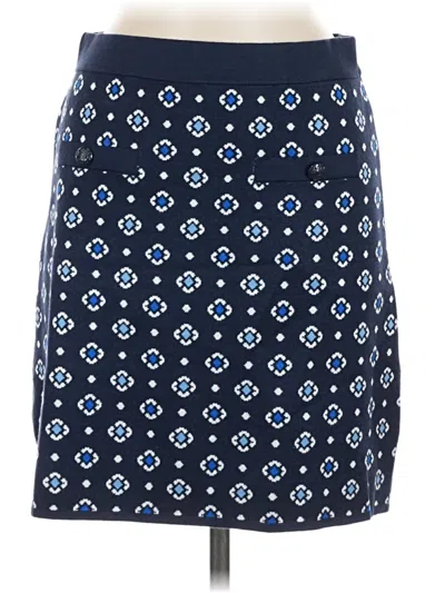 Ann Taylor Loft Casual Skirt In Blue