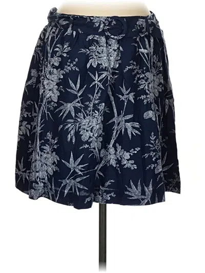 Ann Taylor Loft Casual Skirt In Blue