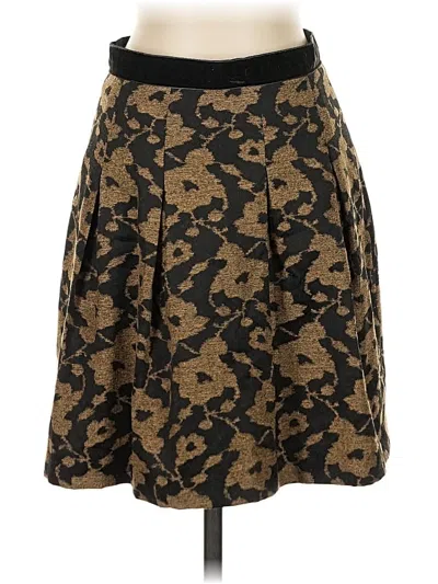 Pre-owned Ann Taylor Loft Casual Skirt In Brown