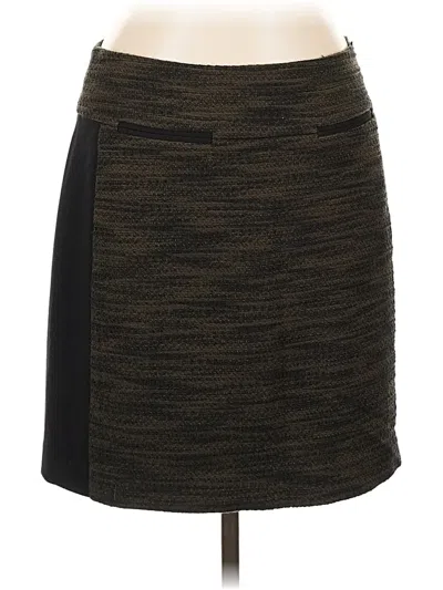 Pre-owned Ann Taylor Loft Casual Skirt In Brown
