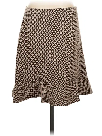 Ann Taylor Loft Casual Skirt In Brown