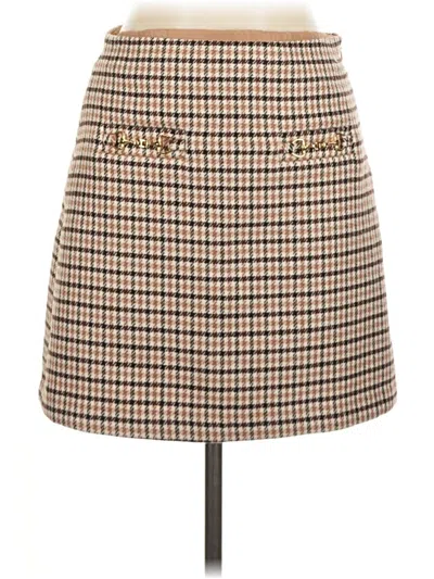 Pre-owned Ann Taylor Loft Casual Skirt In Brown