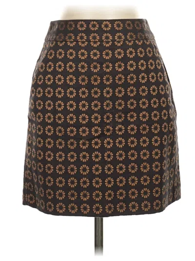 Pre-owned Ann Taylor Loft Casual Skirt In Brown