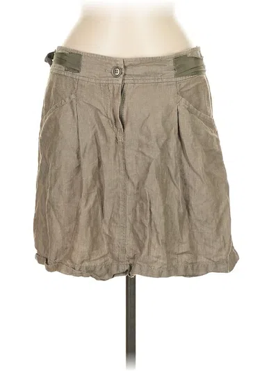 Pre-owned Ann Taylor Loft Casual Skirt In Gray