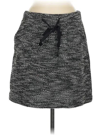 Pre-owned Ann Taylor Loft Casual Skirt In Gray