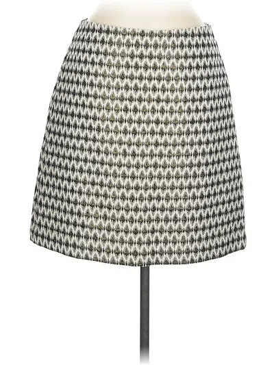 Pre-owned Ann Taylor Loft Casual Skirt In Gray