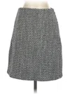 Ann Taylor Loft Casual Skirt In Gray