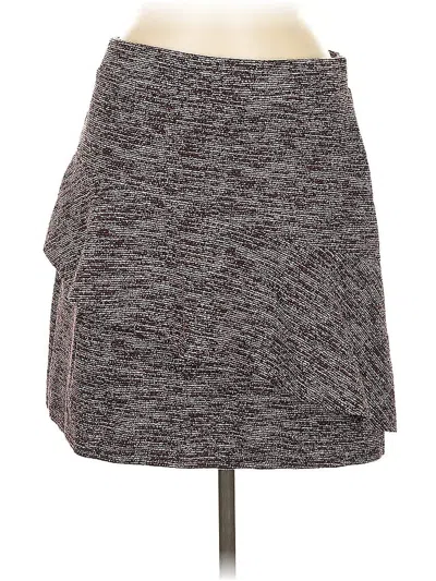Pre-owned Ann Taylor Loft Casual Skirt In Gray