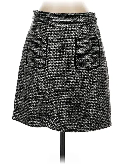 Pre-owned Ann Taylor Loft Casual Skirt In Gray