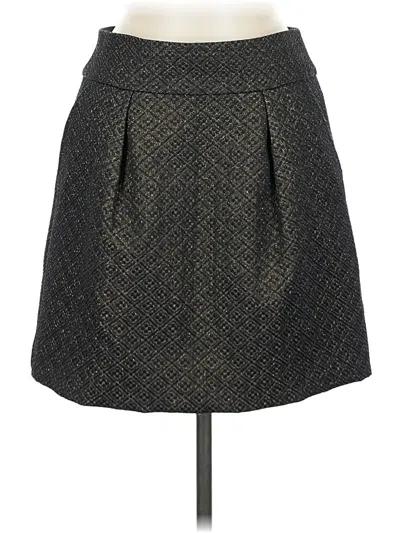 Pre-owned Ann Taylor Loft Casual Skirt In Gray