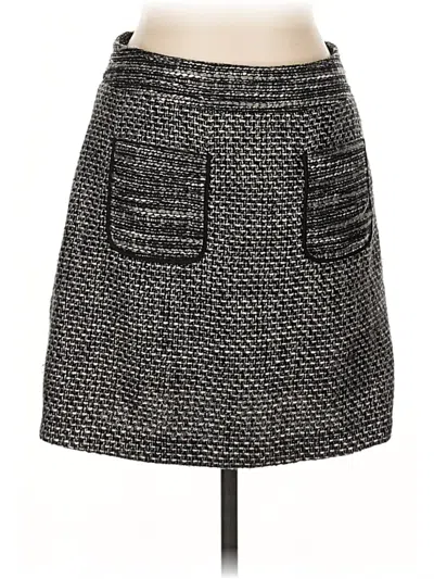 Pre-owned Ann Taylor Loft Casual Skirt In Gray