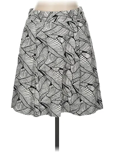 Pre-owned Ann Taylor Loft Casual Skirt In Gray